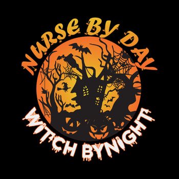 hand drawn vintage happy halloween celebration with night, halloween t-shirt vector