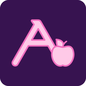 Capital A Vector Icon