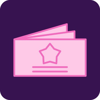 Business Card Vector Icon