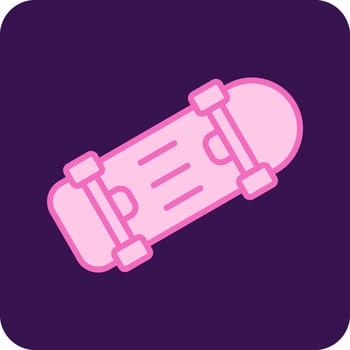 Skateboard Vector Icon