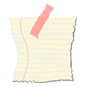 Aesthetic Paper Note. png