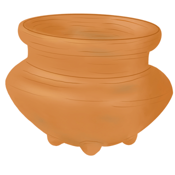 clay pot handcraft png