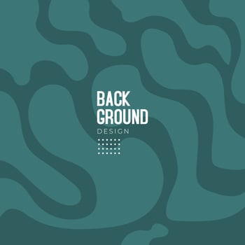 Abstract geometric background with Blue Sea colour palette vector