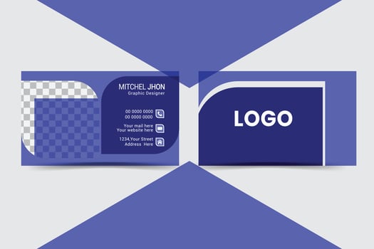 Professional Corporate Business Card vector