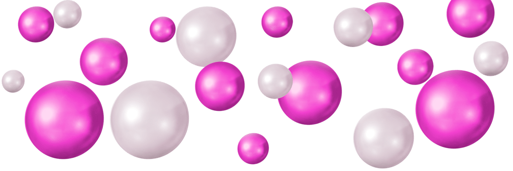 white ball pink ball PNG transparent