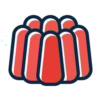 Jelly Vector Thick Line Filled Dark Colors Icons For Personal And Commercial Use.