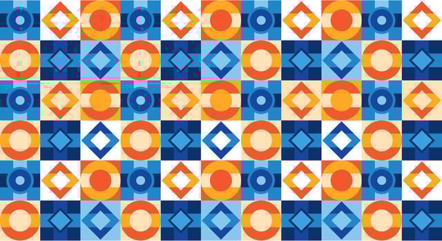 Abstract flat colorful pattern background vector
