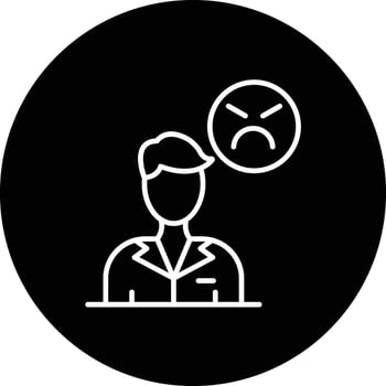 Angry Vector Icon