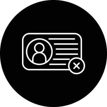 Right To Be Forgotten Vector Icon