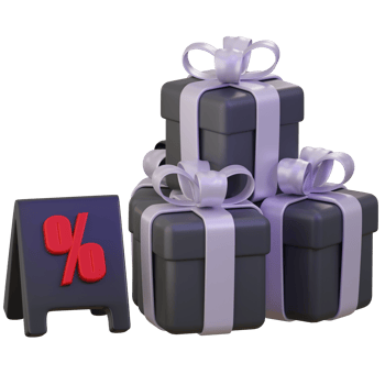 Black Gift Boxes png