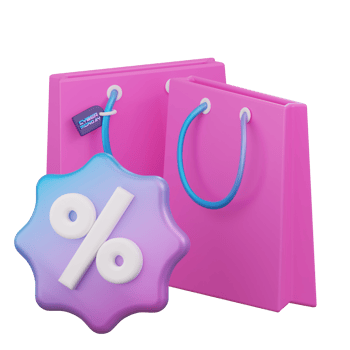 Discount For more 3d icon png