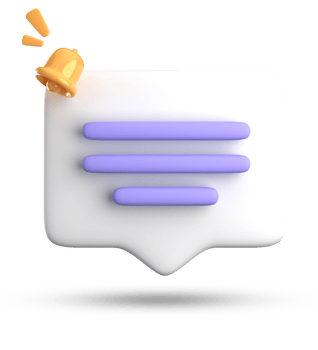 3d rendering of speech bubble for testimonial, 3D pastel icon set. png
