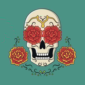 Day of The Dead vector illustration