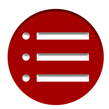 List interface icon png