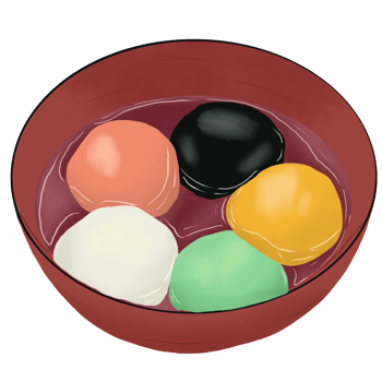 Chinese new year dessert png
