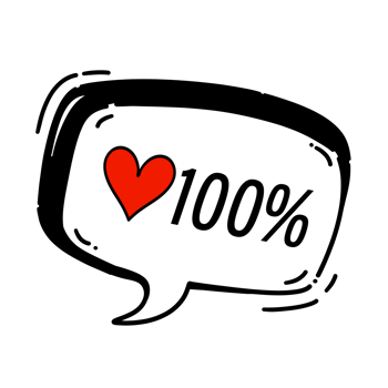 love rating sticker png