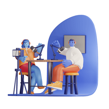 3D Podcast Streamer png