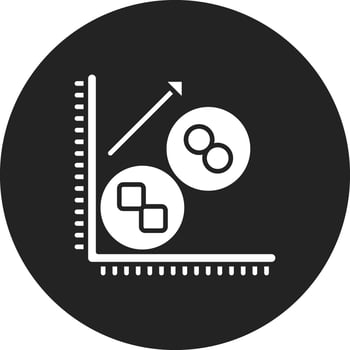 Cluster Analysis Vector Icon