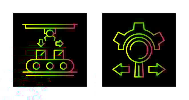 Tools and Idea Icon vector