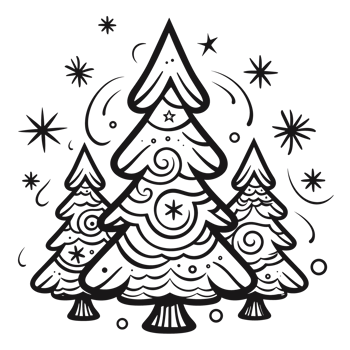 Beautiful Merry Christmas Clipart - Ai Generative png