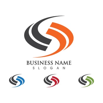 Business corporate S letter logo vector