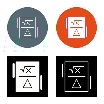 Formula Vector Icon