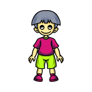 Modern male character vector, stylish, suitable for various graphic, web and advertising design projects. vector
