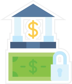 Secured Loan Vector Icon