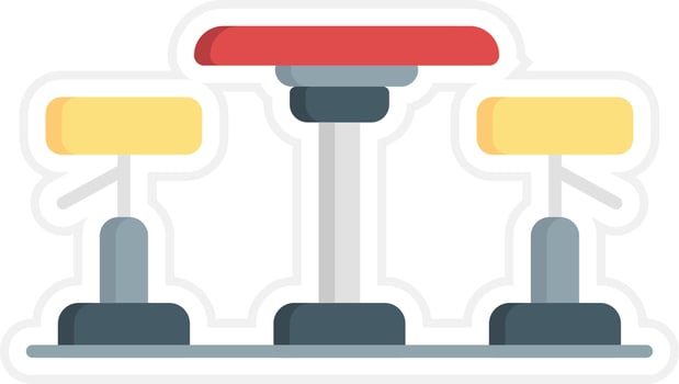 Bar Stool Vector Icon