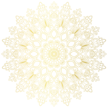 Golden mandala.Mandala de lujo .color dorado png