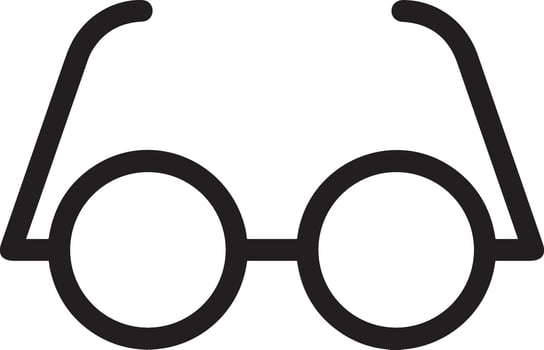 Glasses optical icon symbol image vector. Illustration of sunglasses protection eyesight graphic design image vector