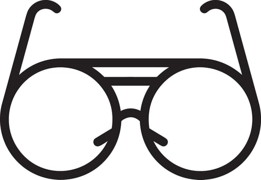 Glasses optical icon symbol image vector. Illustration of sunglasses protection eyesight graphic design image vector