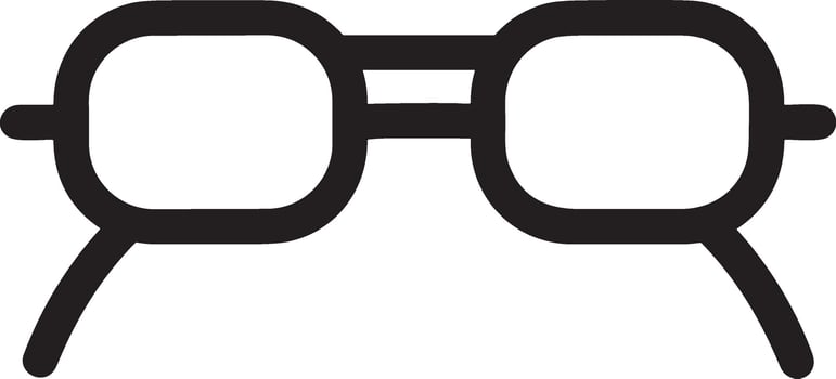 Glasses optical icon symbol image vector. Illustration of sunglasses protection eyesight graphic design image vector