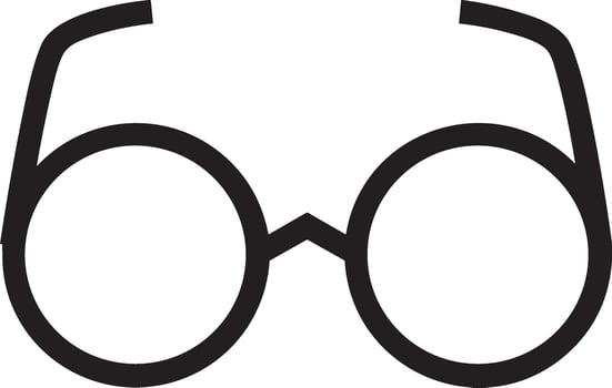 Glasses optical icon symbol image vector. Illustration of sunglasses protection eyesight graphic design image vector