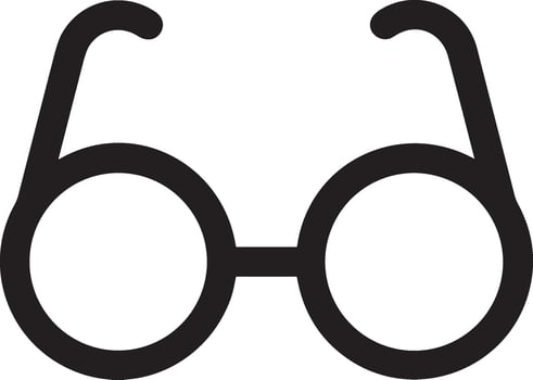 Glasses optical icon symbol image vector. Illustration of sunglasses protection eyesight graphic design image vector