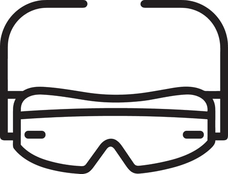 Glasses optical icon symbol image vector. Illustration of sunglasses protection eyesight graphic design image vector