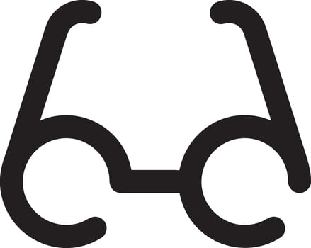Glasses optical icon symbol image vector. Illustration of sunglasses protection eyesight graphic design image vector