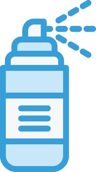 Paint spray Vector Icon Design Illustration