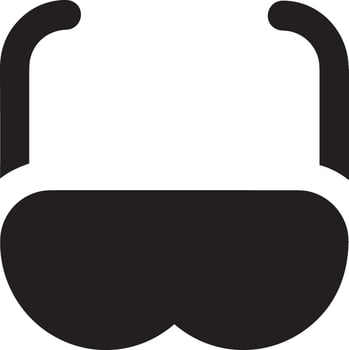 Glasses optical icon symbol image vector. Illustration of sunglasses protection eyesight graphic design image vector