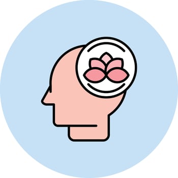 Calm Vector Icon