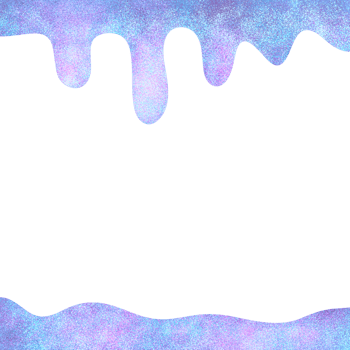 Melted Drips Shape Illustration. png