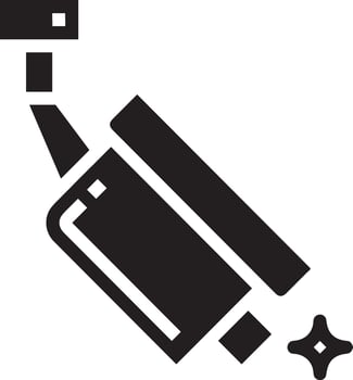 Camera photography icon symbol vector image. Illustration of multimedia photographic lens graphic design image