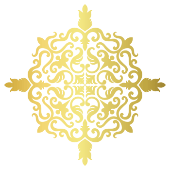 Golden mandala.Mandala de lujo .color dorado png