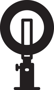 Camera photography icon symbol vector image. Illustration of multimedia photographic lens graphic design image