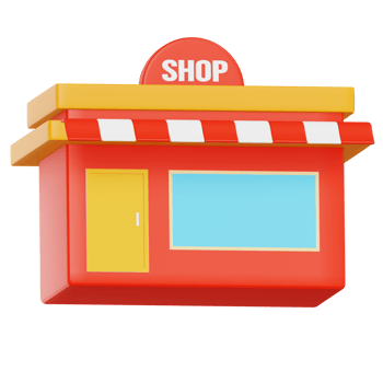 Shop 3D Icon png
