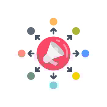 Viral Content icon in vector. Illustration vector