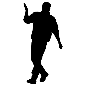 People silhouette overlay. Shape and shapes. Graphic resource and backdrop. PNG