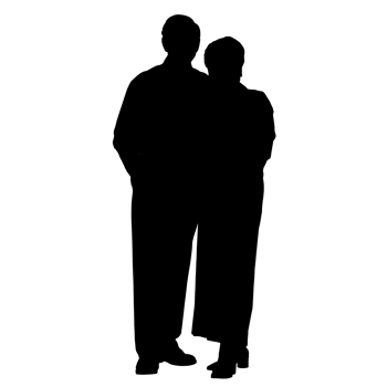 People silhouette overlay. Shape and shapes. Graphic resource and backdrop. PNG