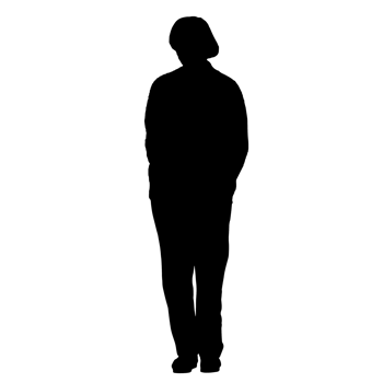 People silhouette overlay. Shape and shapes. Graphic resource and backdrop. PNG