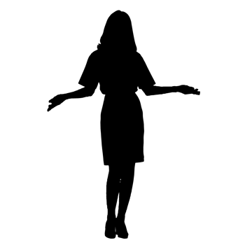People silhouette overlay. Shape and shapes. Graphic resource and backdrop. PNG